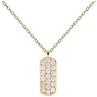 Collana PDPaola Donna THE NEW ESSENTIALS in Argento Zirconia CO01-483-U - CO01-483-U
